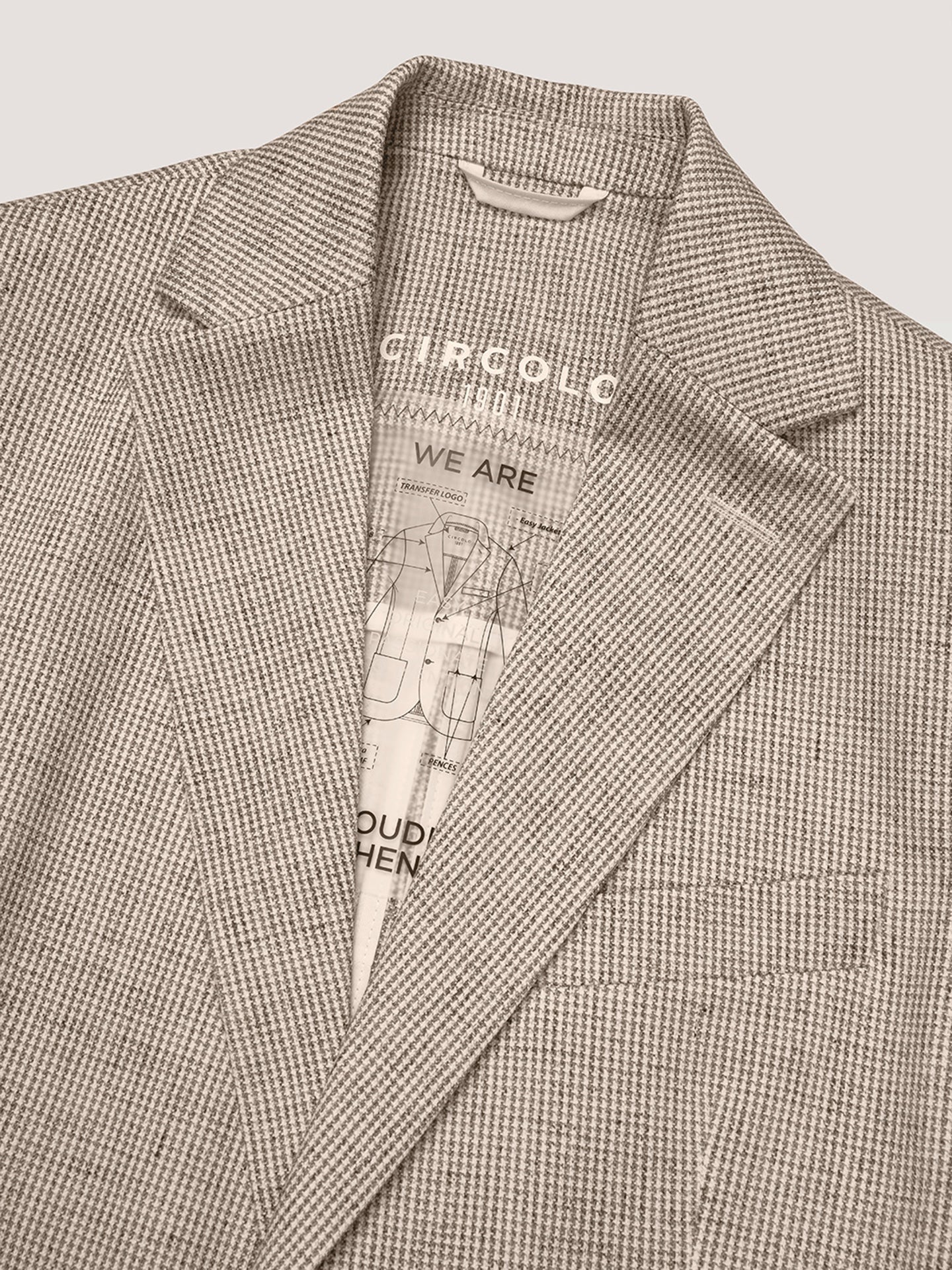 Giacca Micro Fantasy Linen