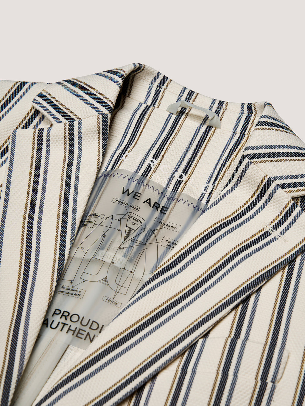 Giacca Multicolor Striped