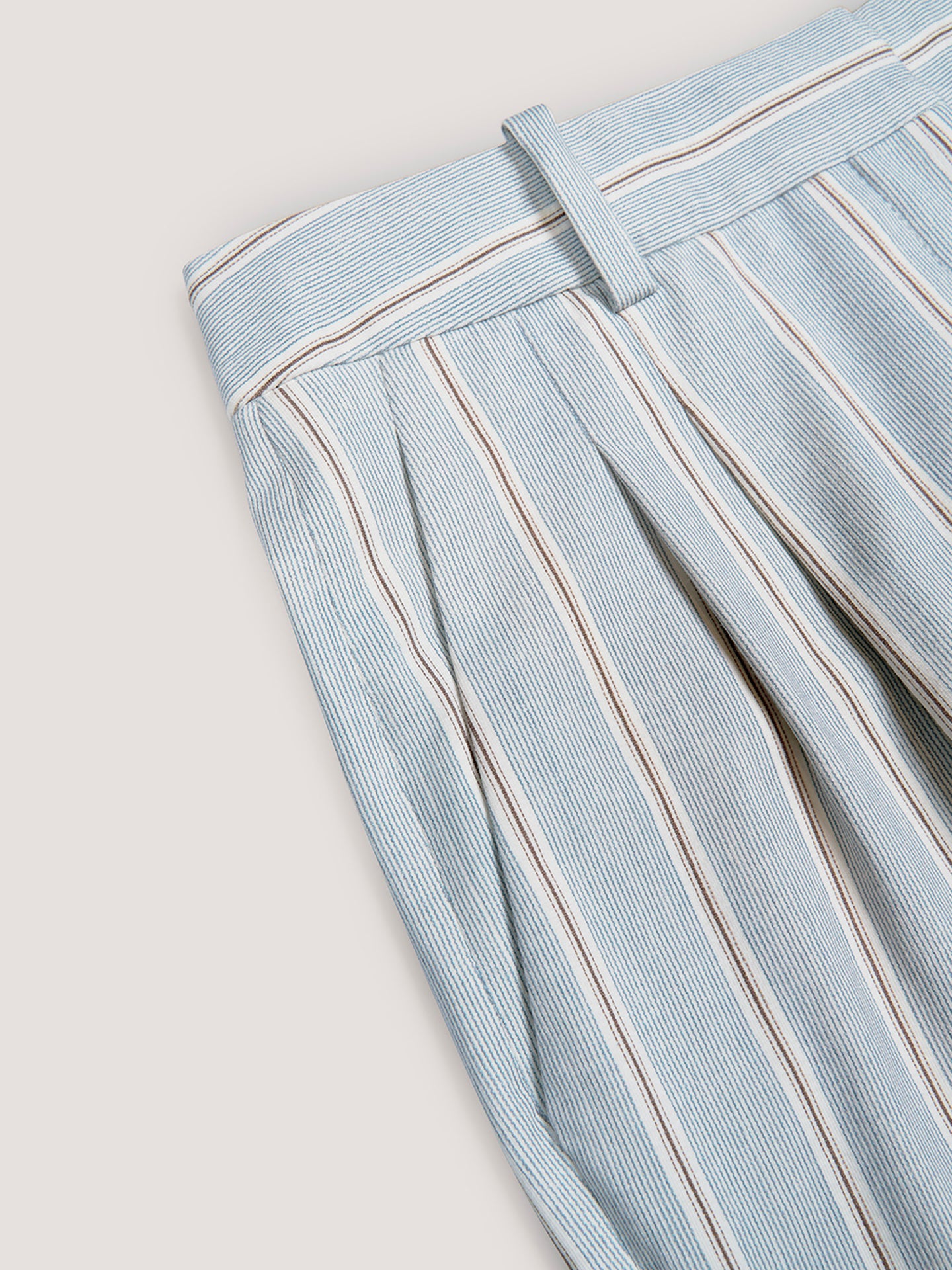 Pantalone Pinces Fancy Striped