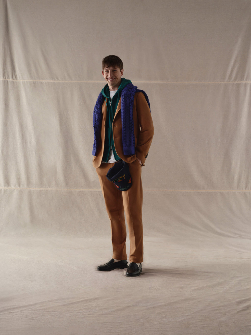 Cachemire touch basic jacket