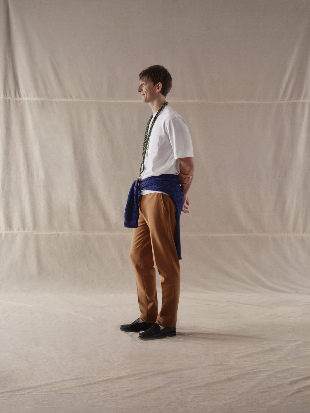 Cachemire touch pocket t-shirt