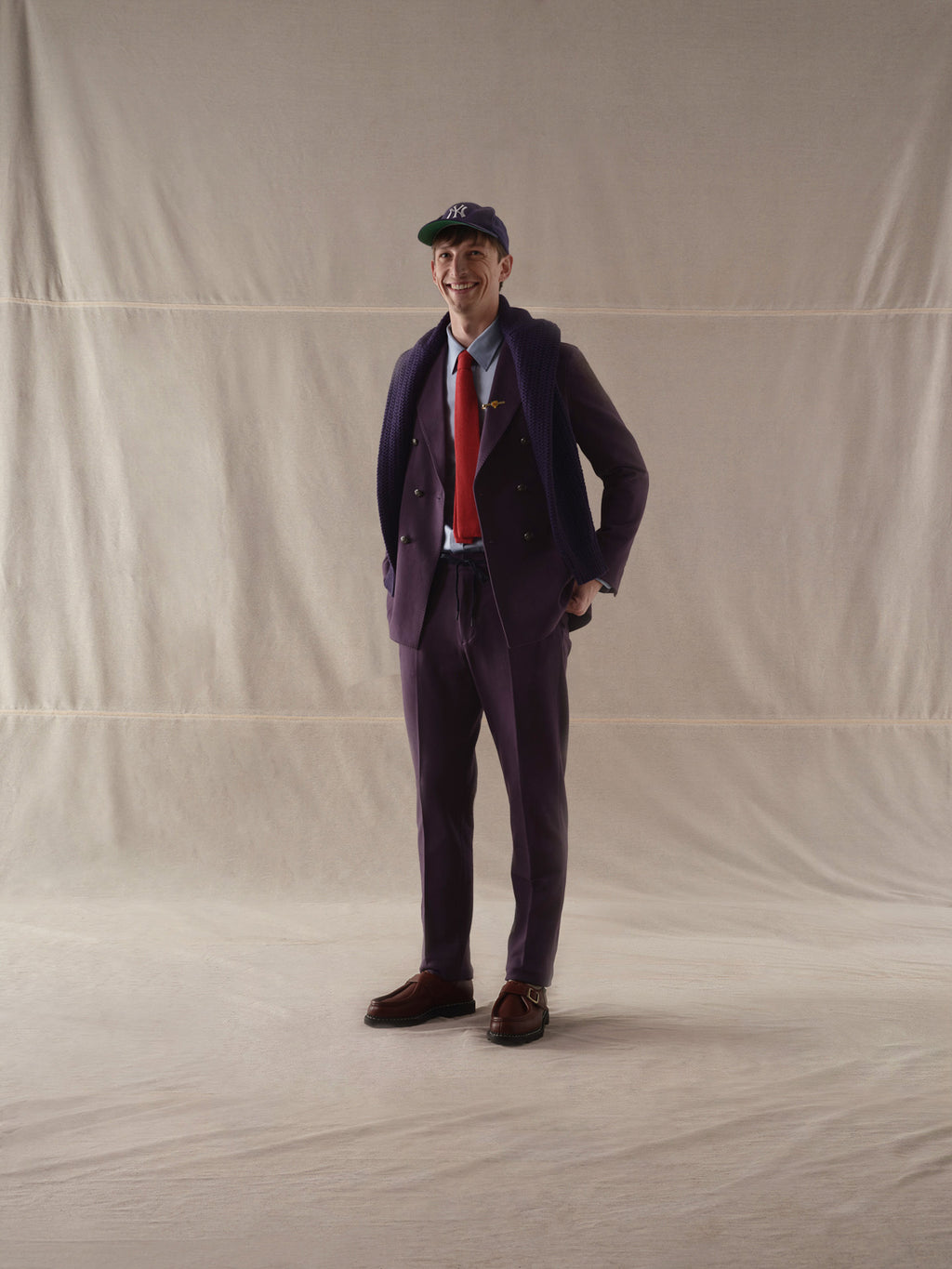 Cachemire touch coulisse trousers