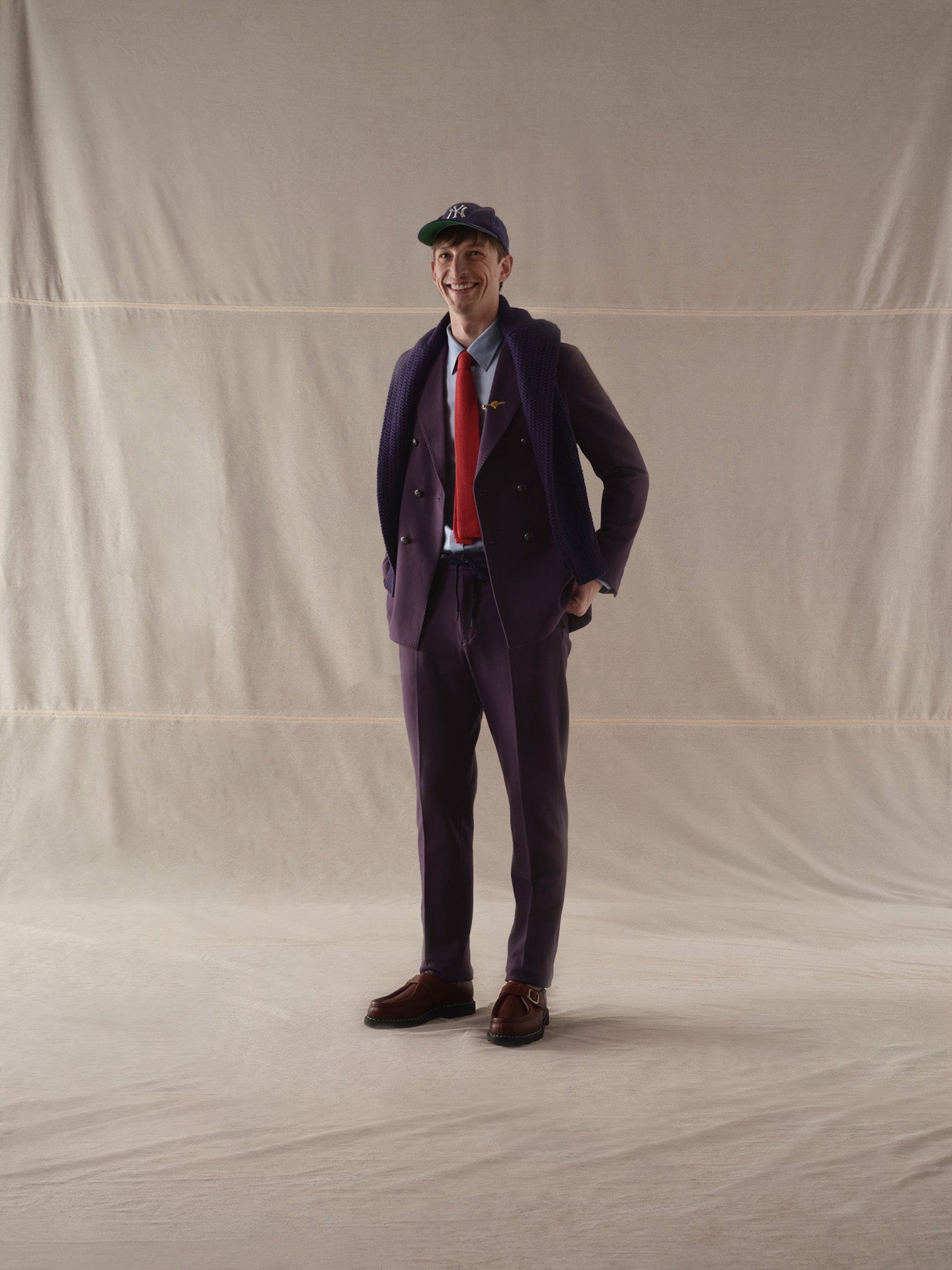 Pantalone coulisse cachemire touch