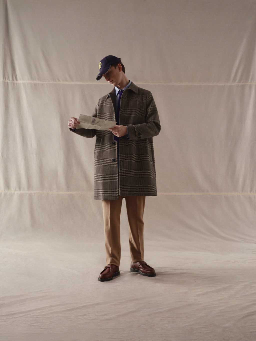 Overcheck coat