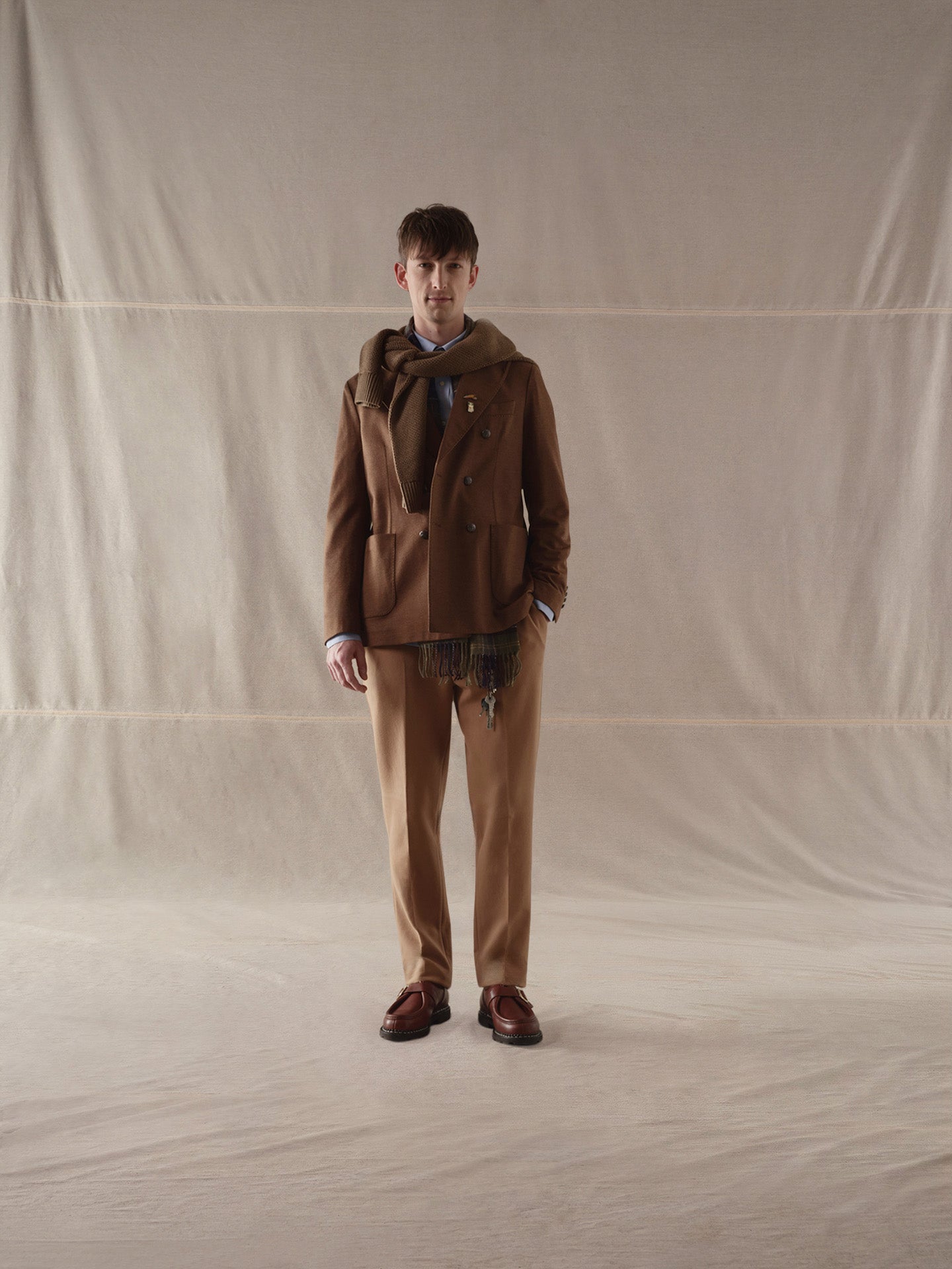 Virgin wool double-breasted jacket – Circolo 1901