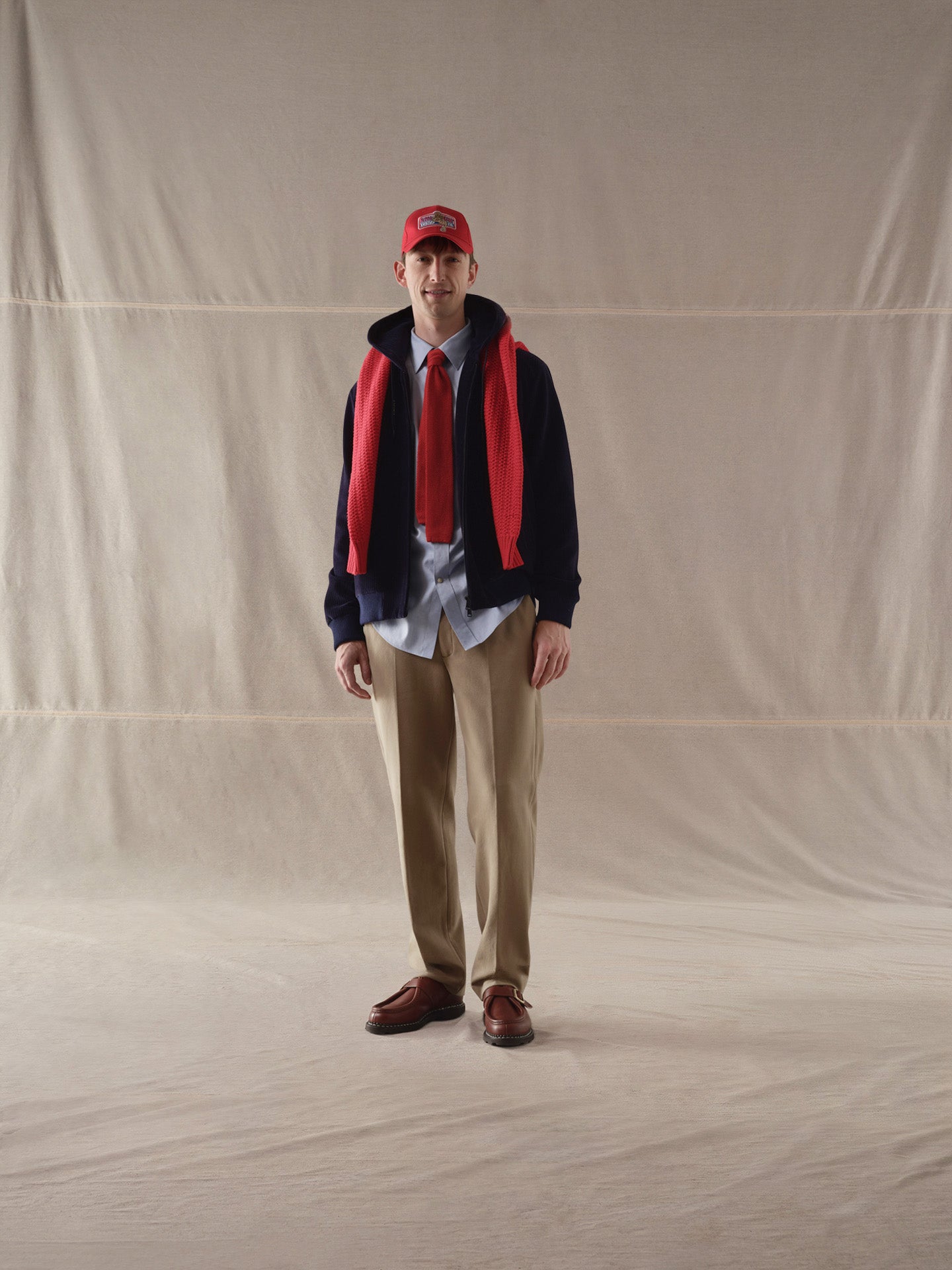 Full zip corduroy hoodie – Circolo 1901