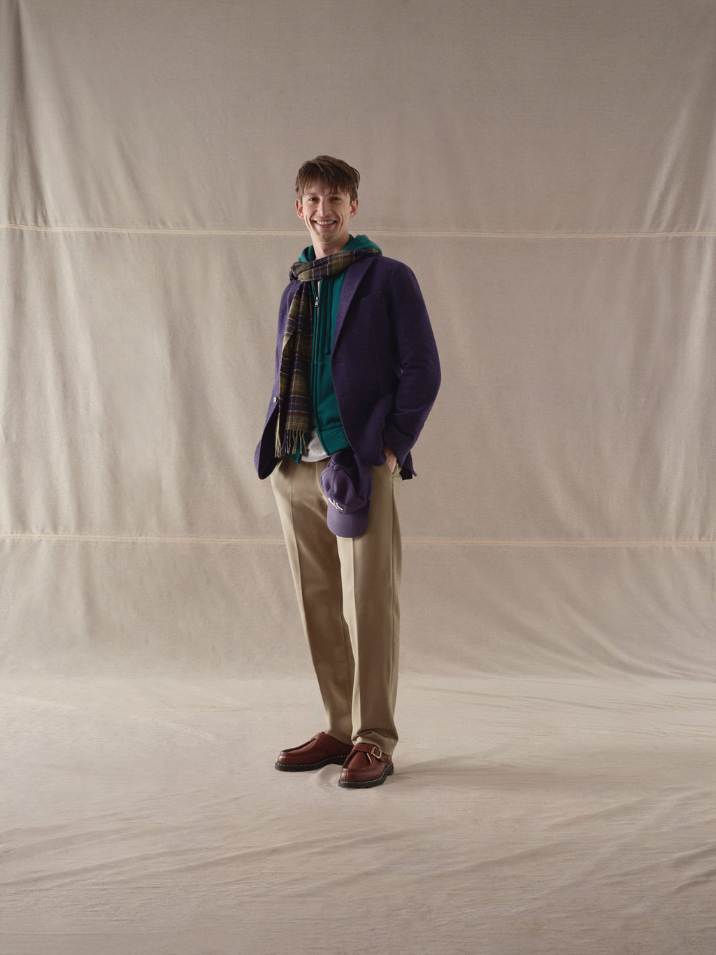 Diagonal jacket
