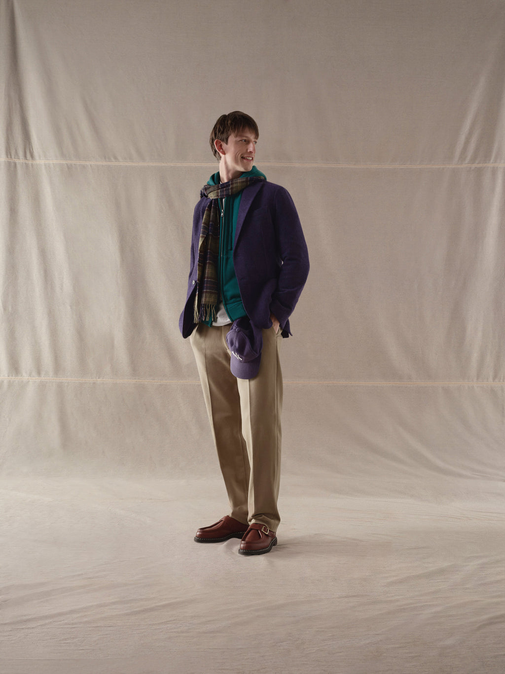 Diagonal jacket