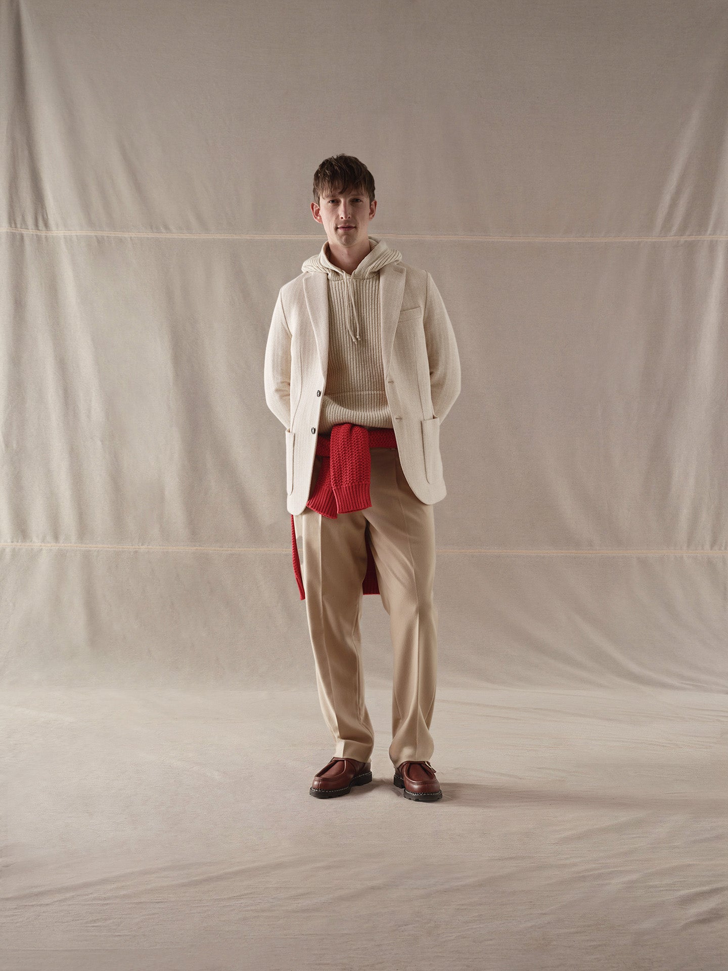 Giacca Herringbone