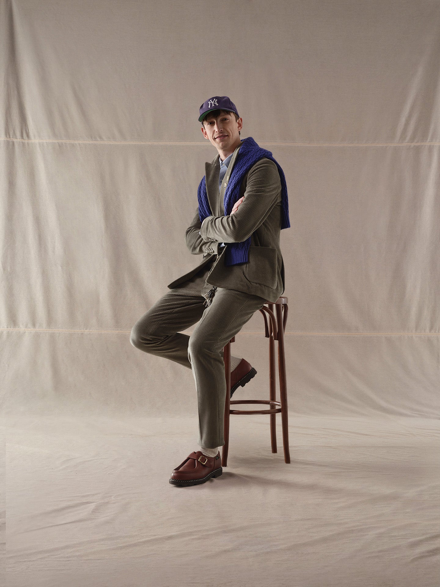 Pantalone coulisse corduroy