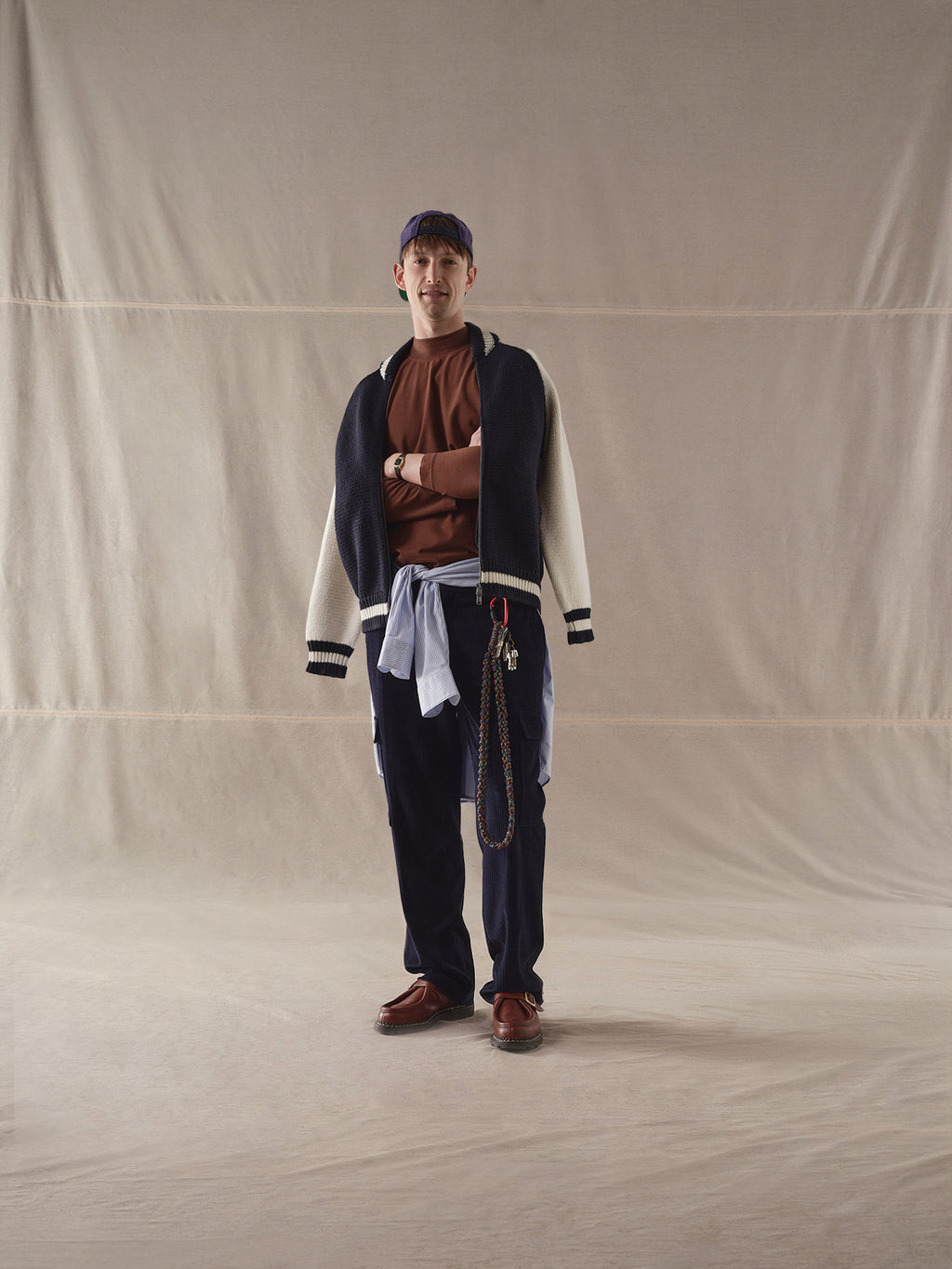 Cachemire touch long sleeves t-shirt