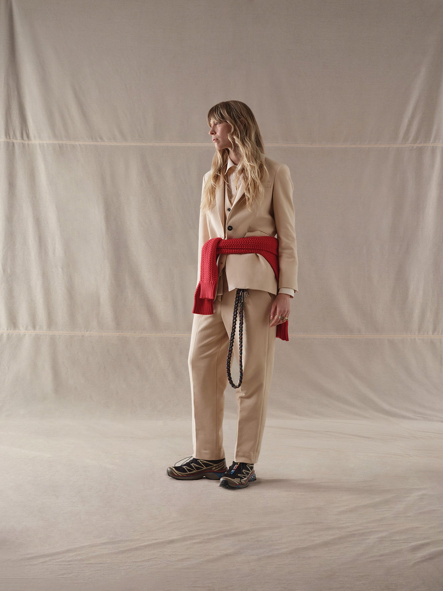 Blazer cachemire touch