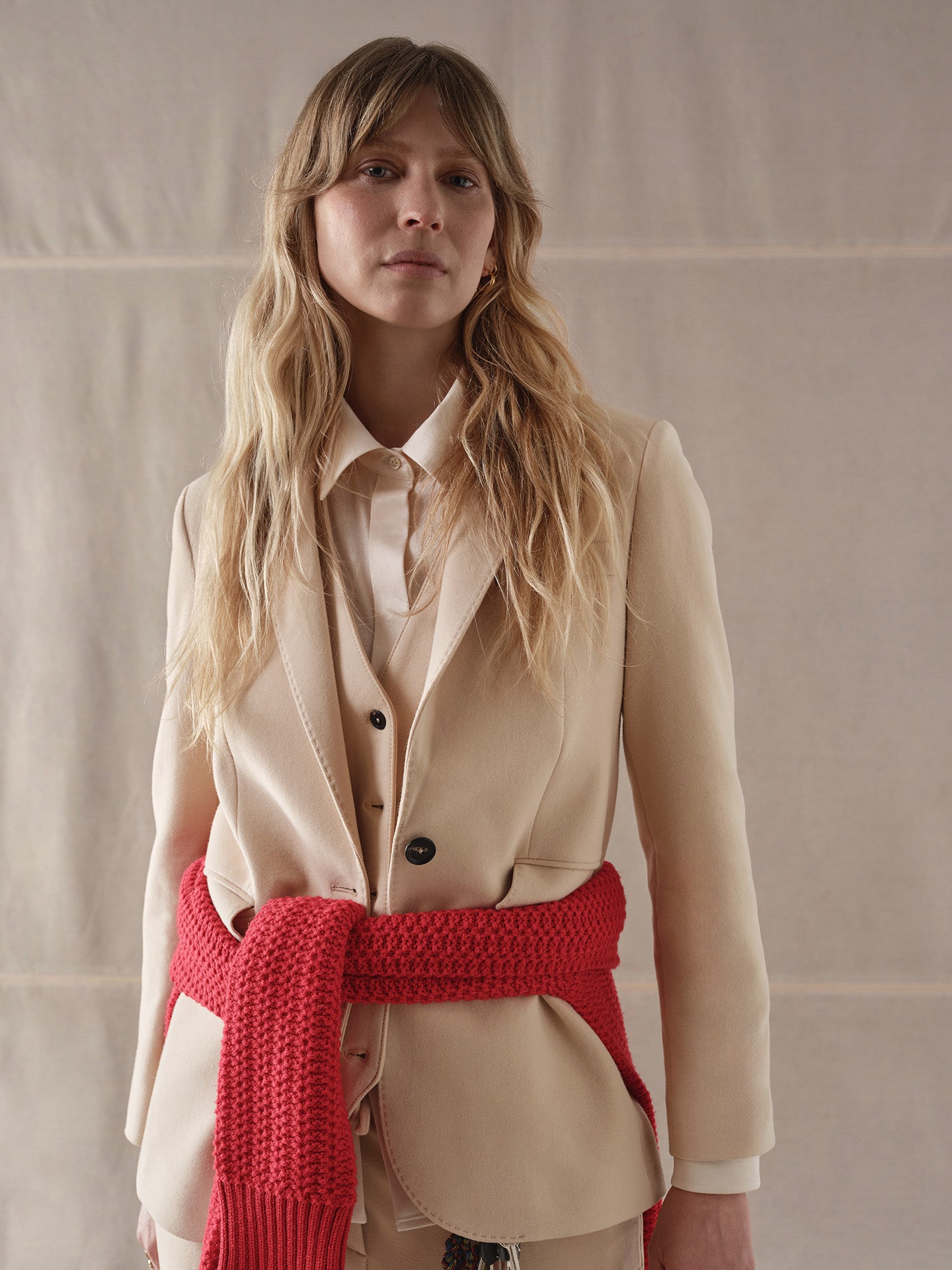 Blazer cachemire touch