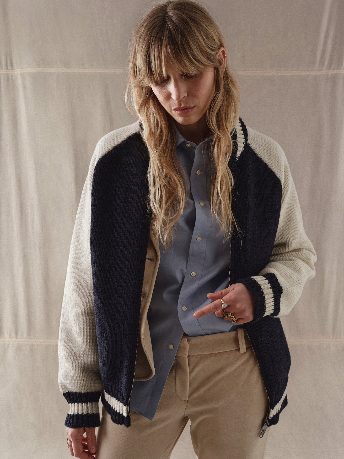 Bomber bicolor