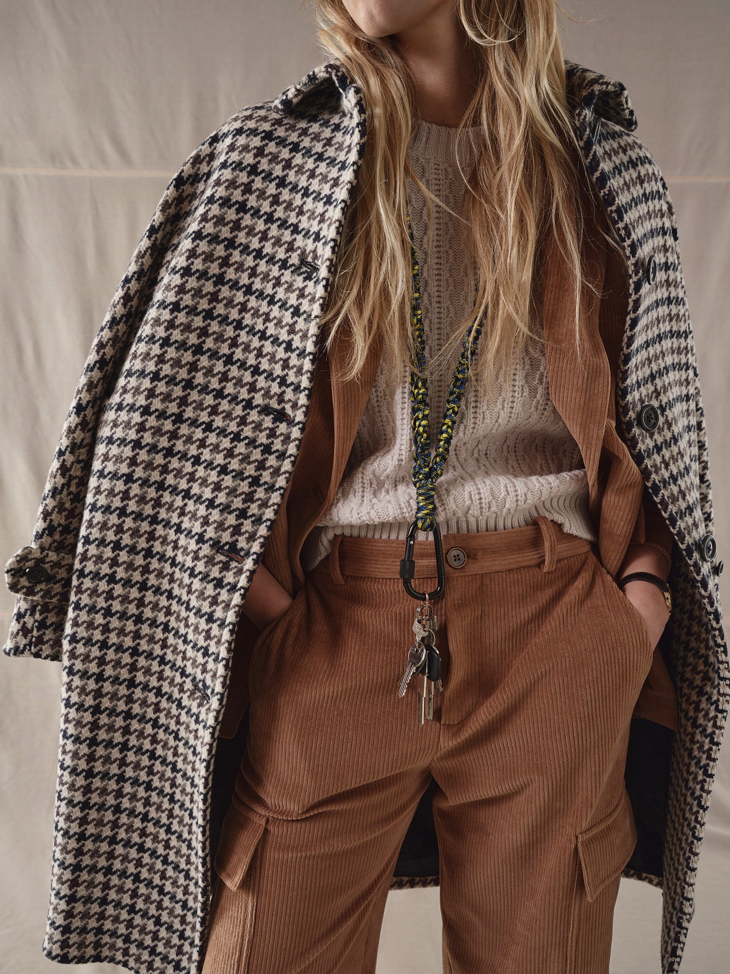 Cappotto kimono Fancy knitted