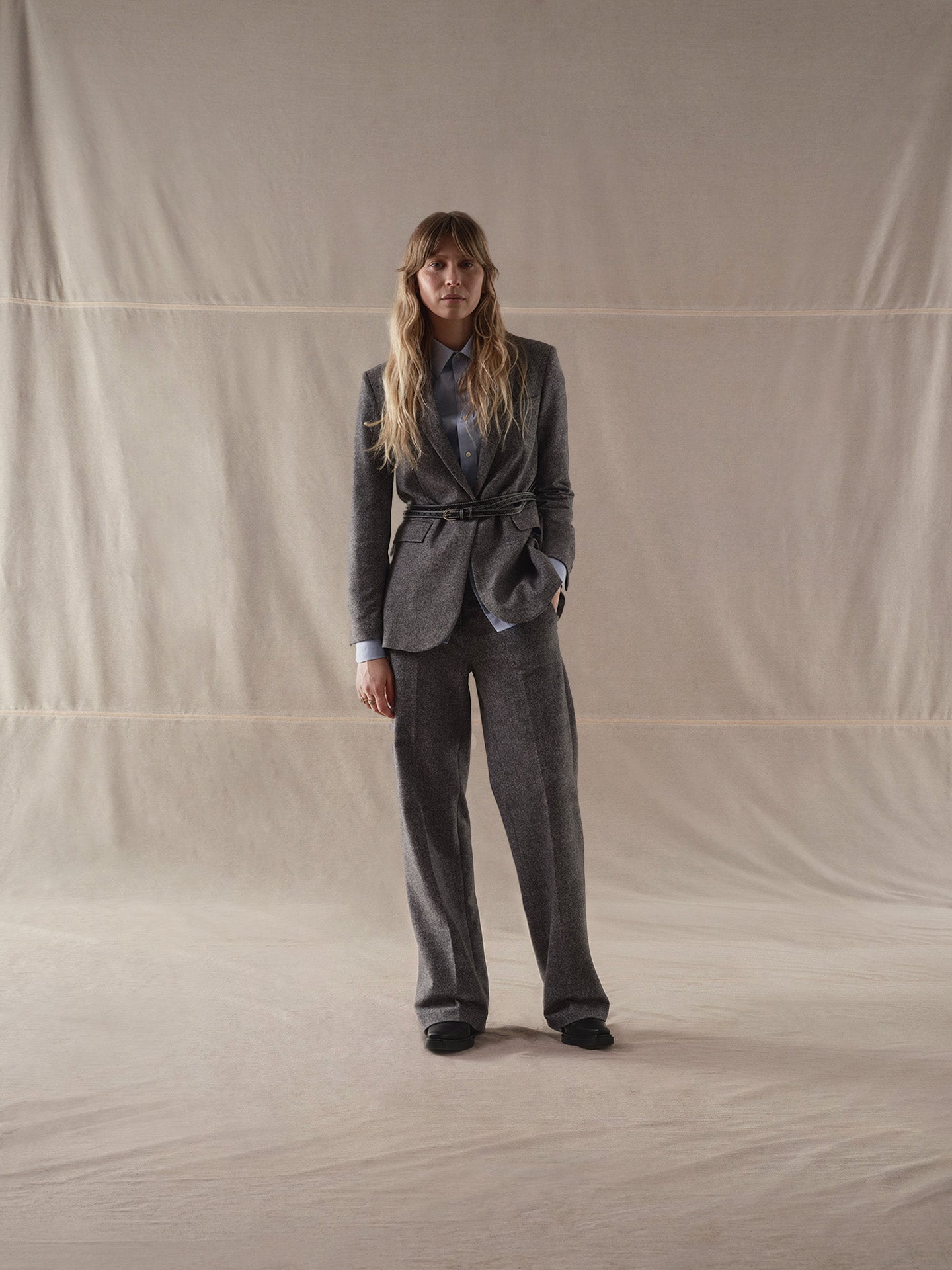 Pantalone masculine Micro Herringbone