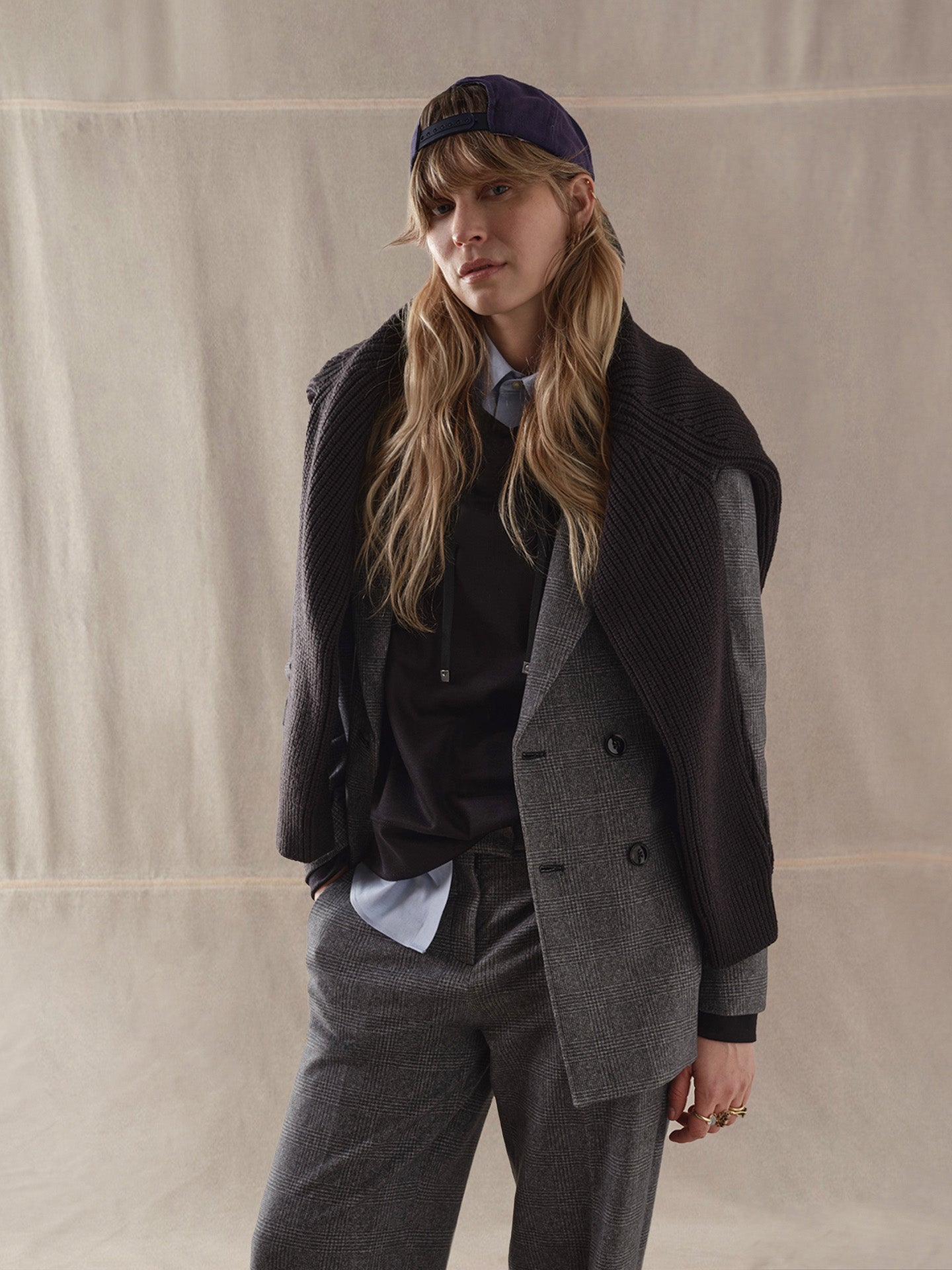Masculine jacket Prince of Wales
