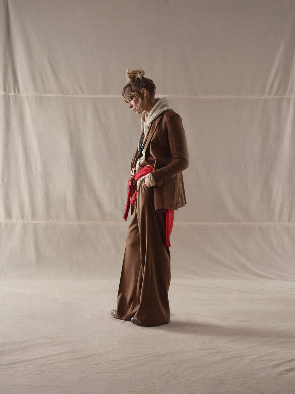 Luxury double pinces trousers