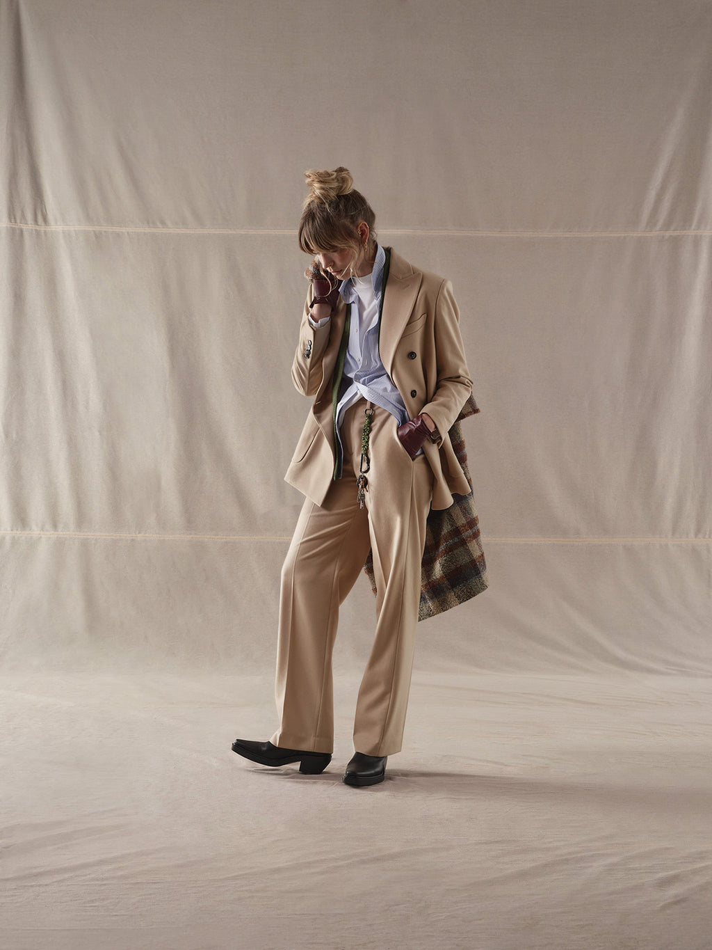 Pantalone tailored Monocrome