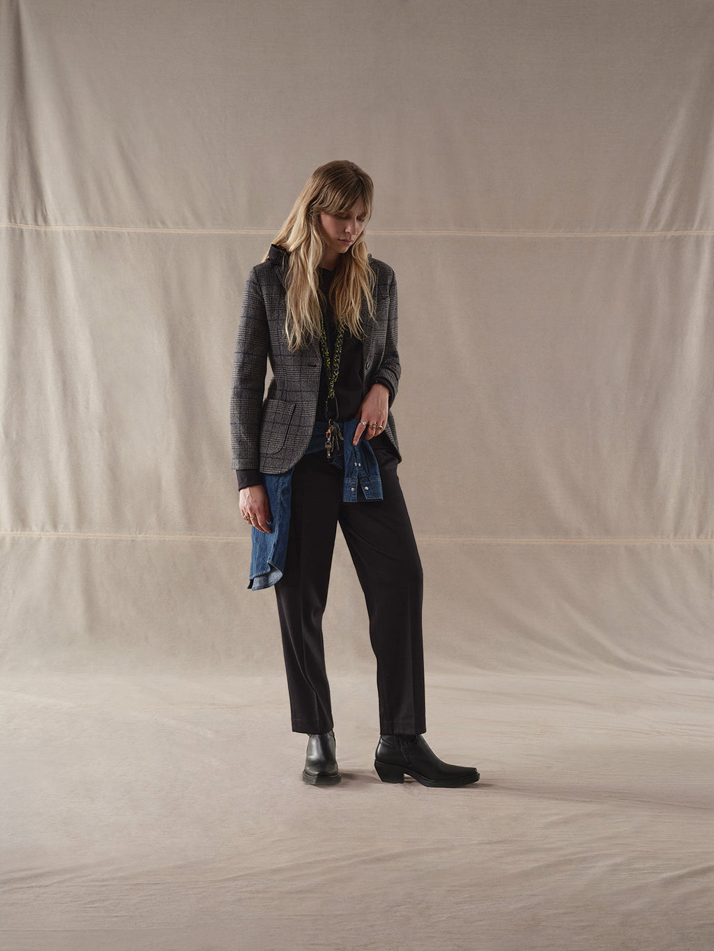Pantalone carrot con coulisse luxury