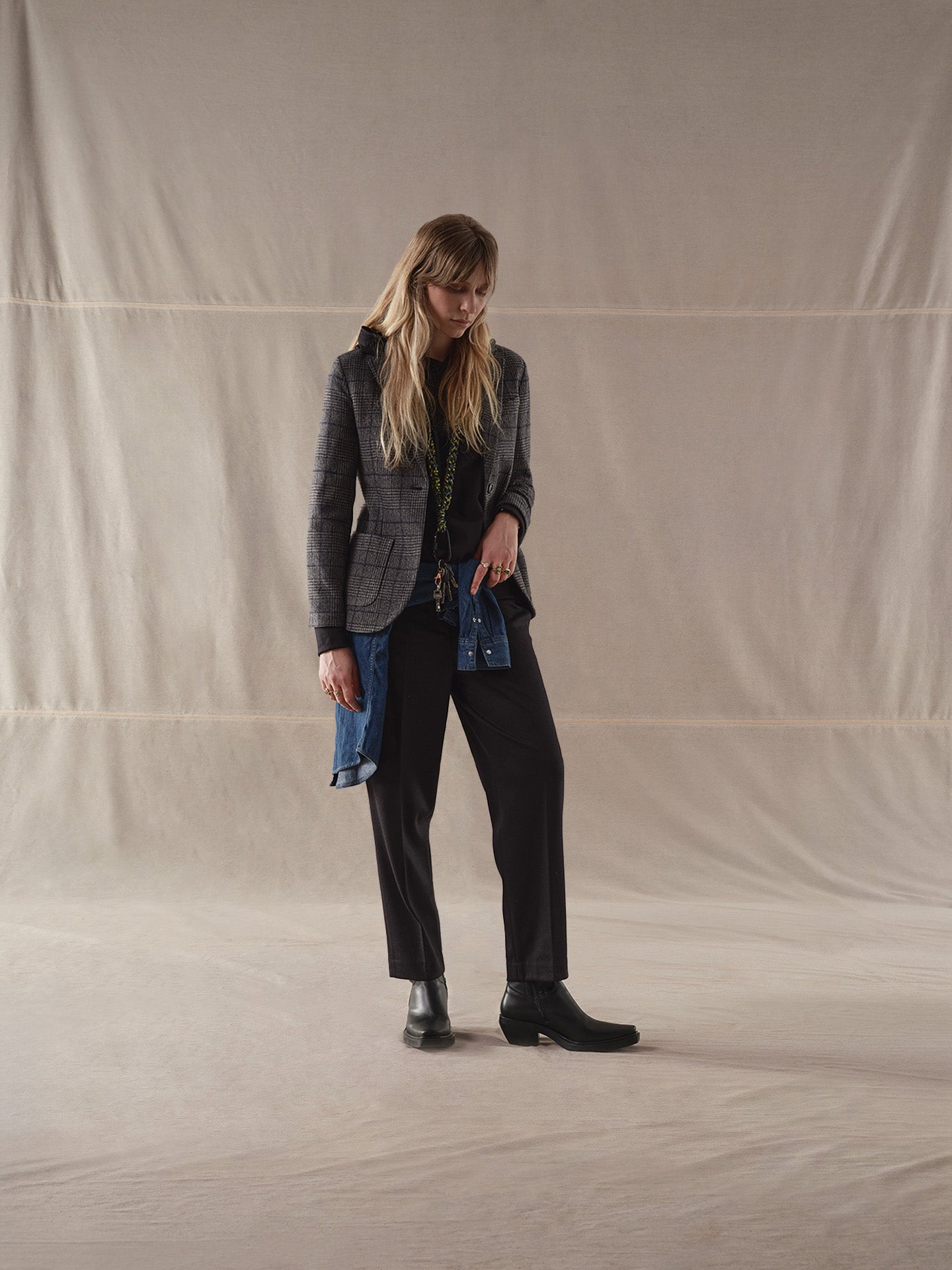 Pantalone carrot con coulisse luxury