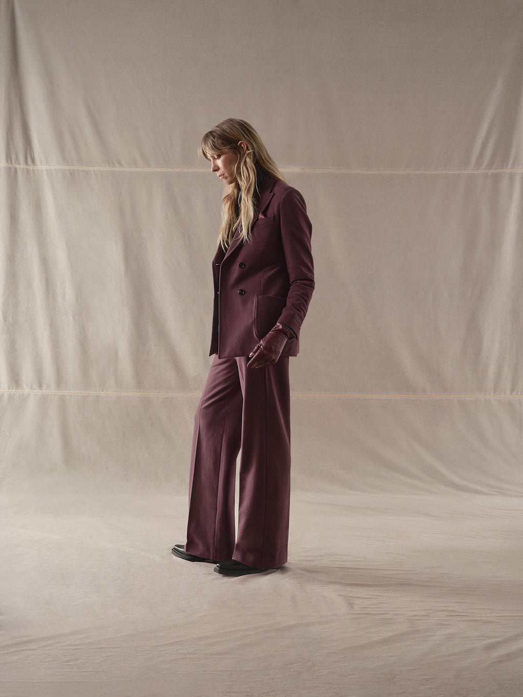 Pantalone masculine cachemire touch