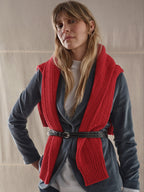 Slim long velour jacket