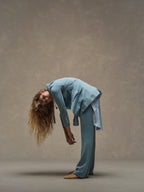 Pantalone a zampa Oxford