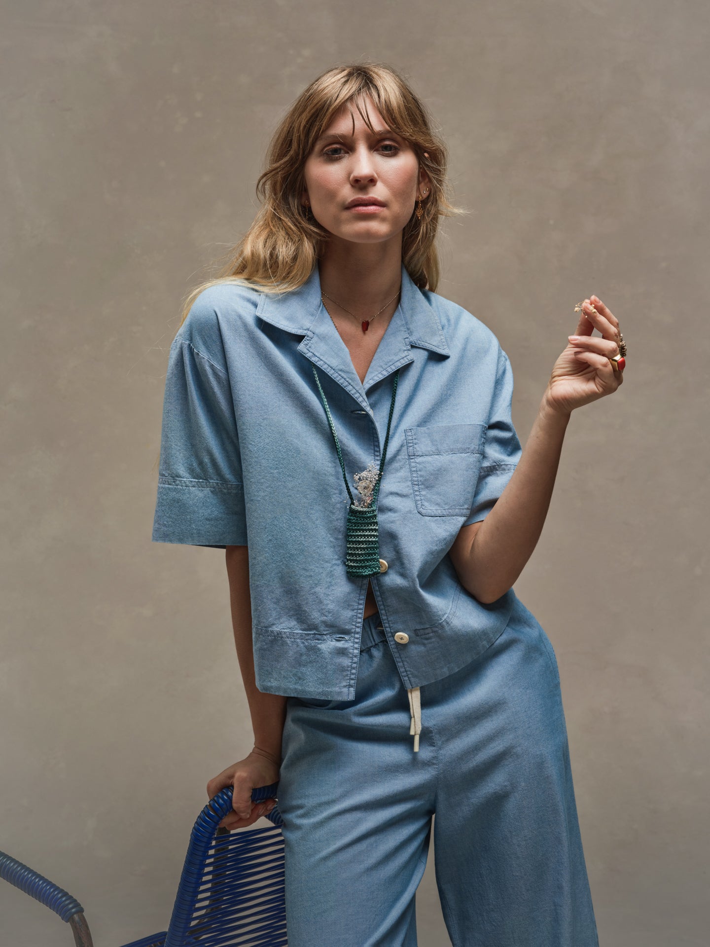 Camicia Chambray