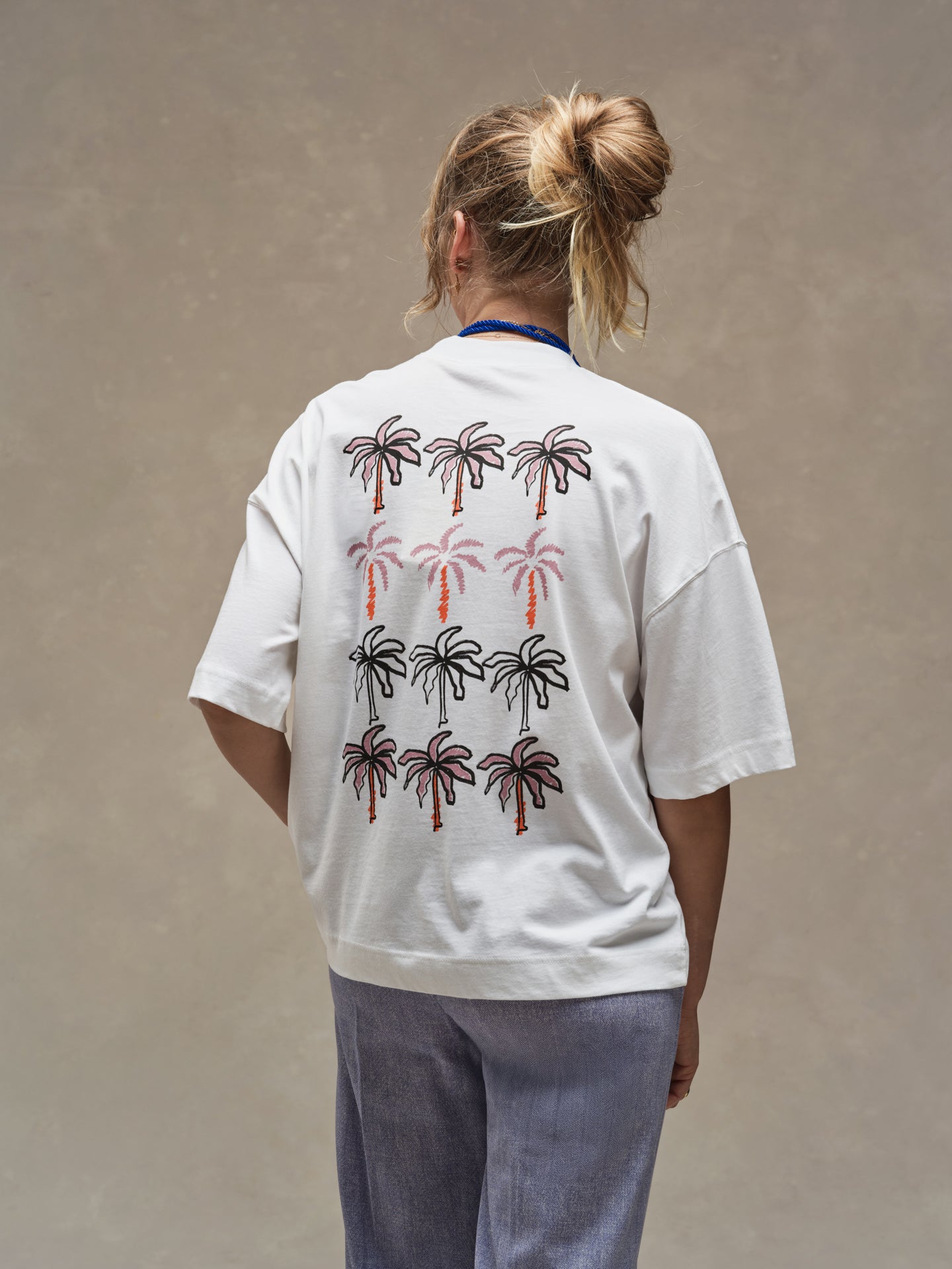 T-shirt stampa palme