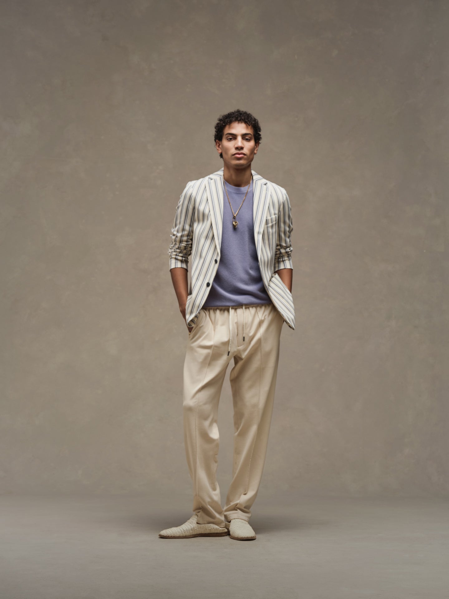 Giacca Multicolor Striped