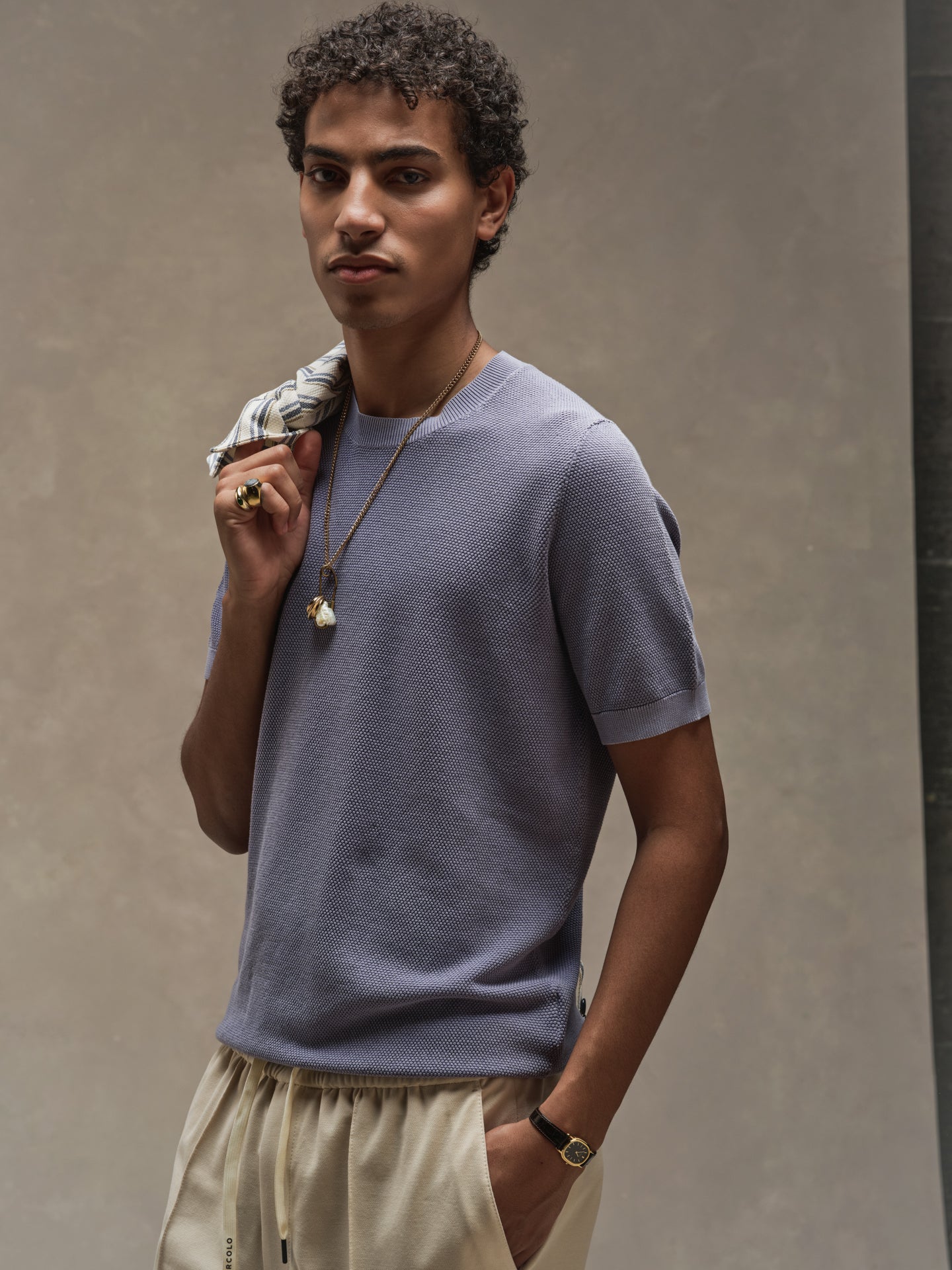 T-shirt Fancy Knit