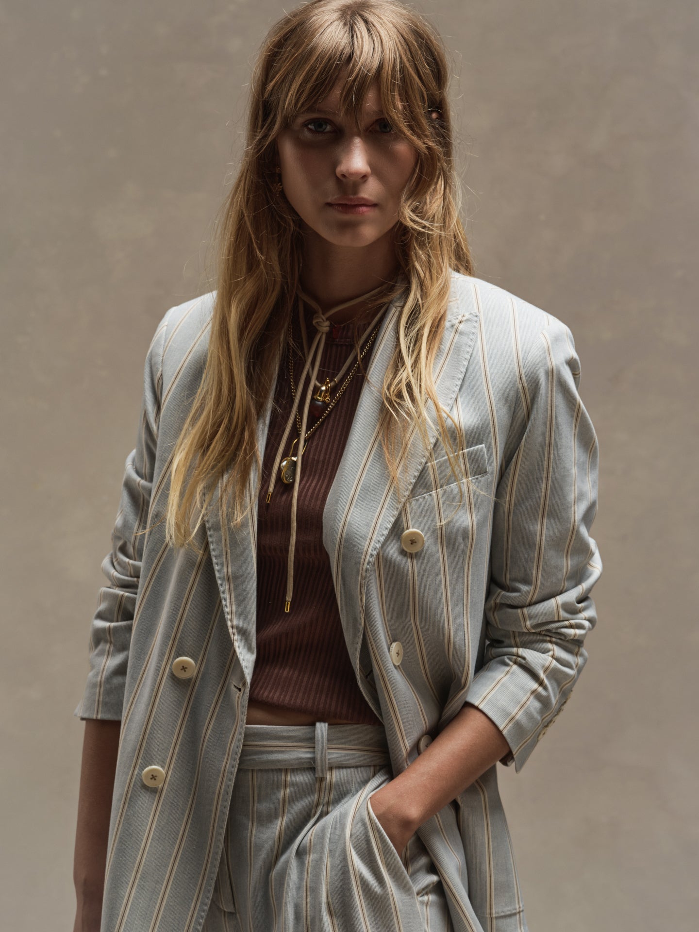 Giacca maschile Fancy Striped