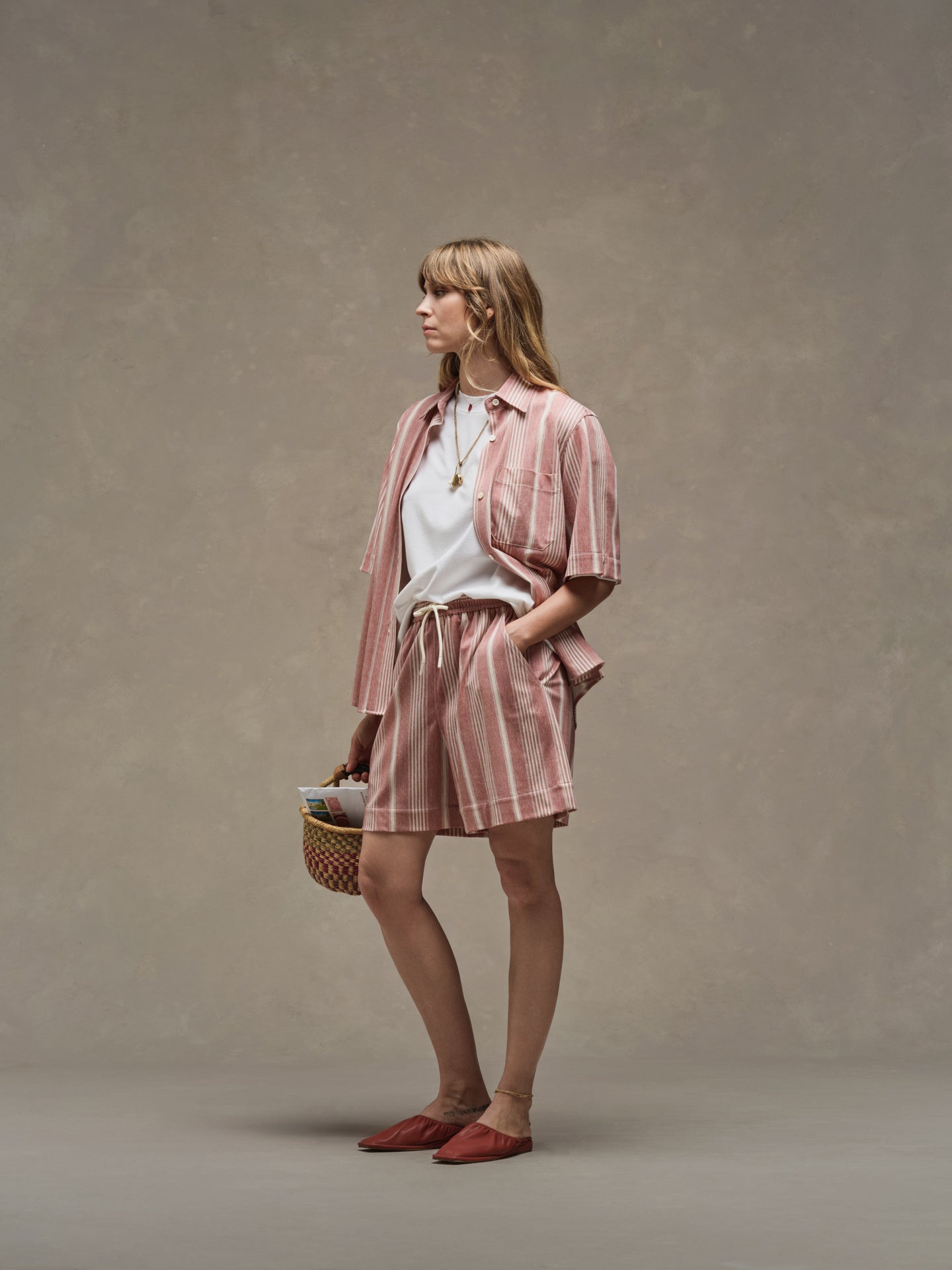 Camicia Linen Striped