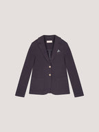 Giacca slim fit cachemire touch