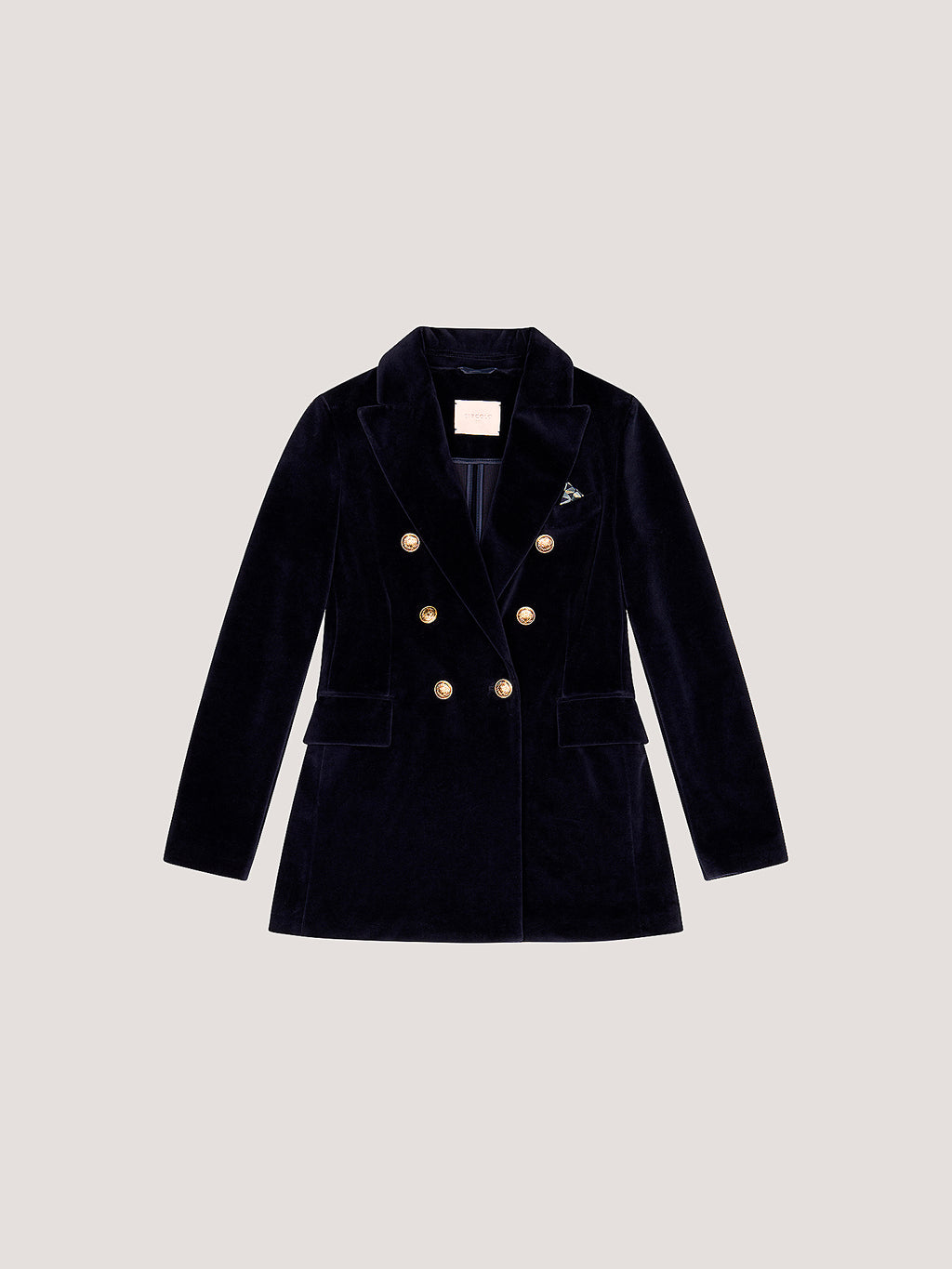 Doppiopetto velour
