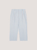 Fancy Striped pleated trousers