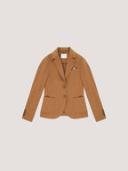 Cashmere touch slim fit jacket