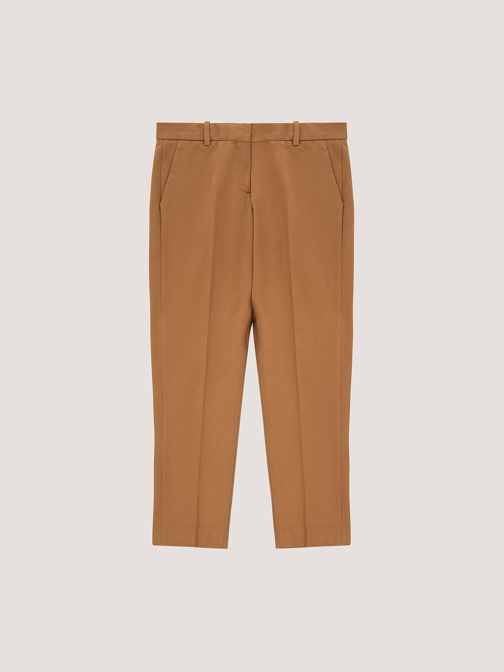 Cashmere touch chino trousers