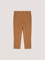 Cashmere touch chino trousers