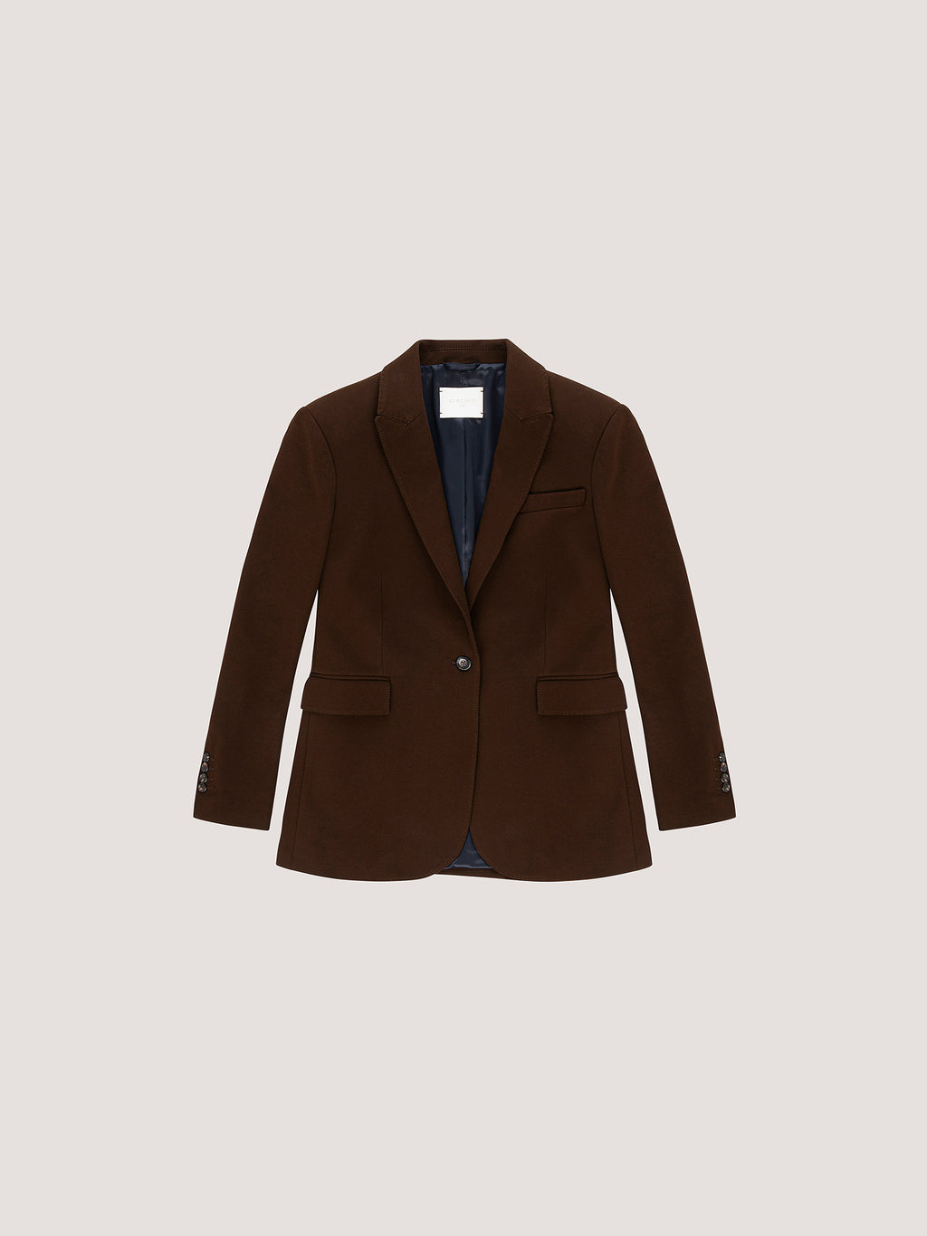 Cashmere touch blazer