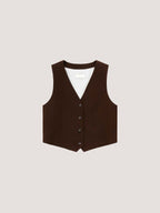 Gilet cashmere touch