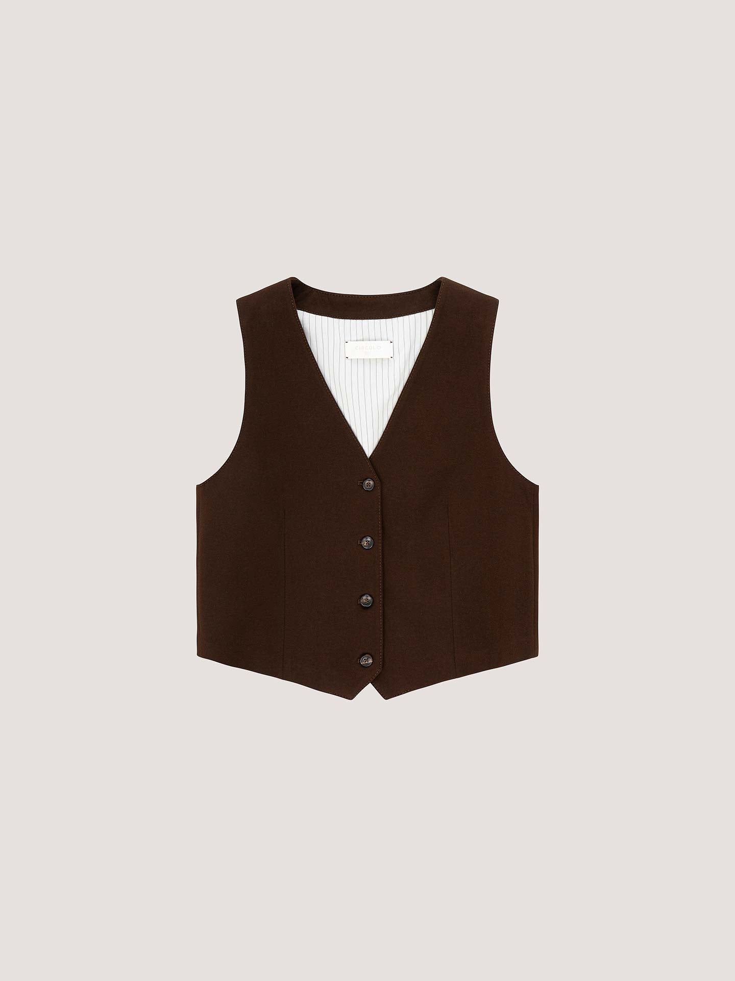 Gilet cashmere touch