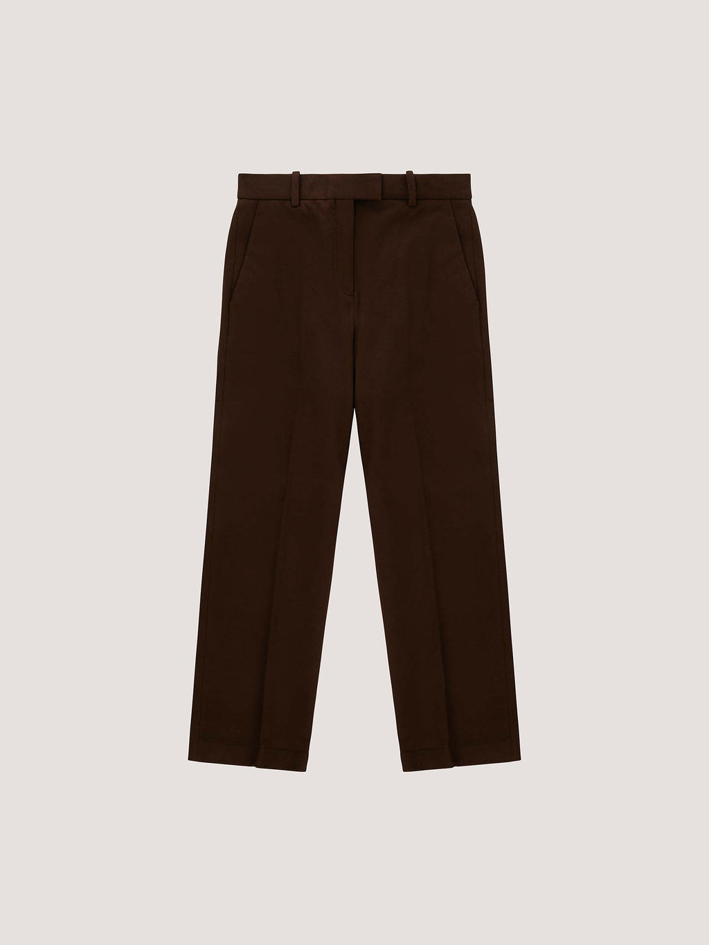 Cashmere touch masculine trousers