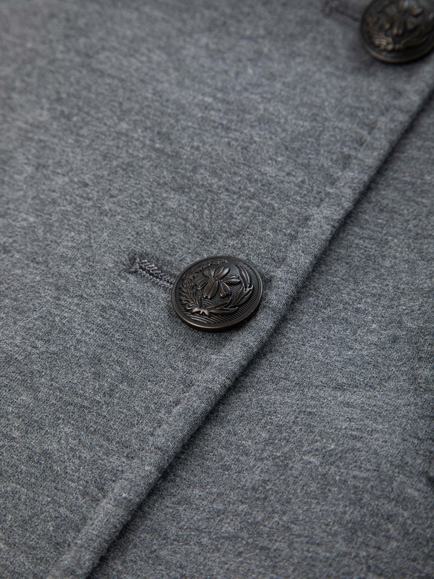 Giacca doppiopetto cashmere touch