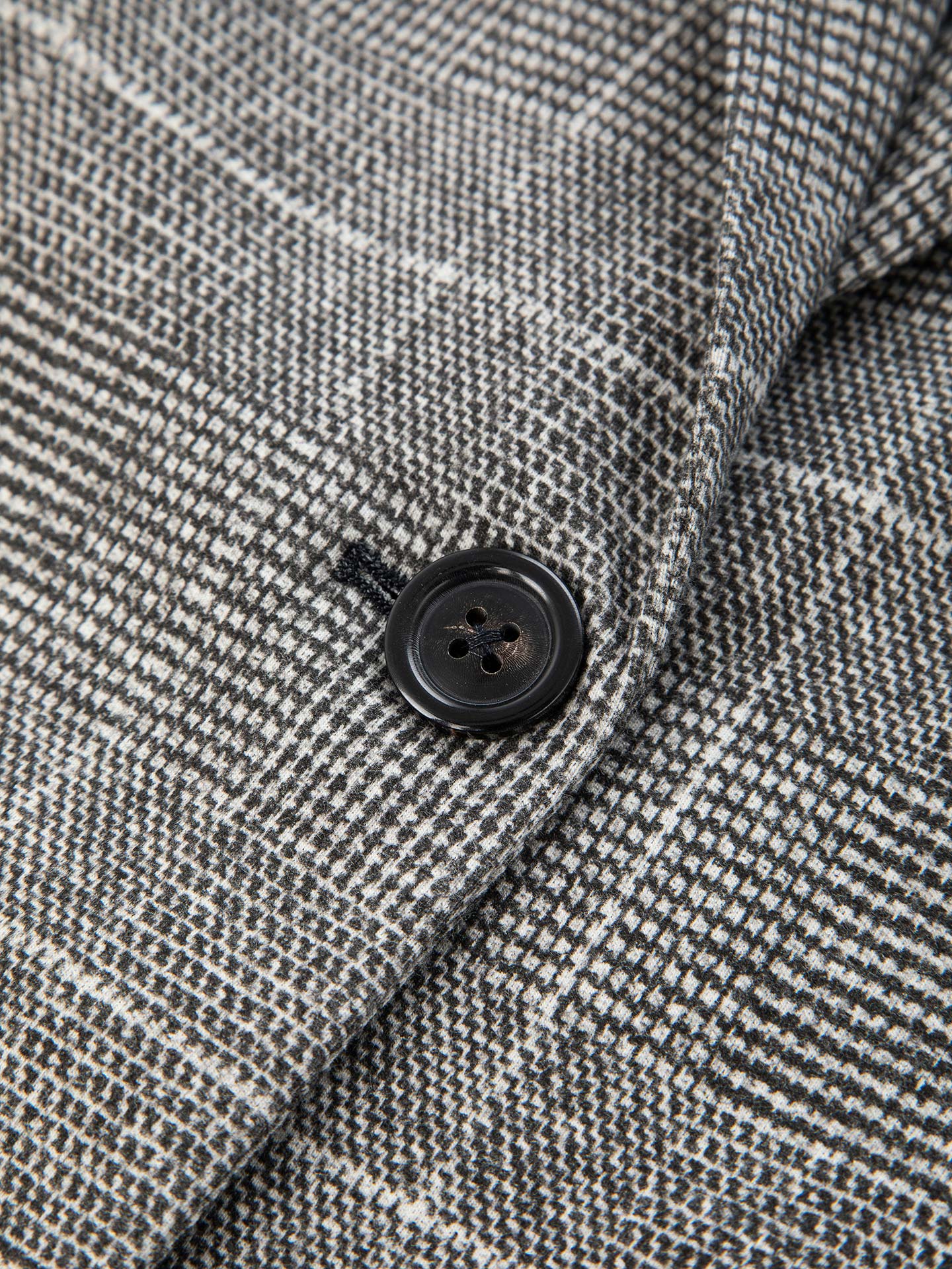 Giacca slim long Prince Of Wales