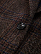 Prince Of Wales slim long jacket
