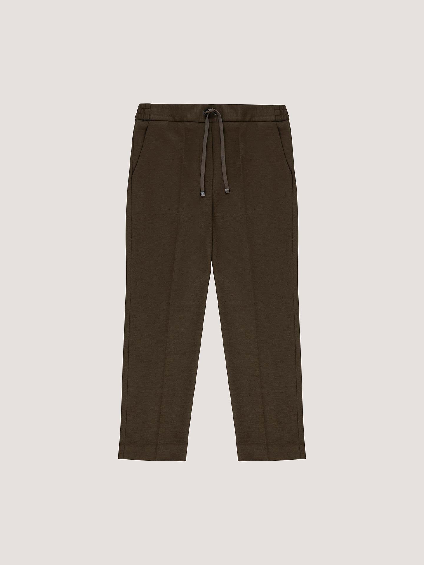 Pantalone carrot con coulisse luxury