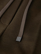 Luxury carrot trousers with coulisse