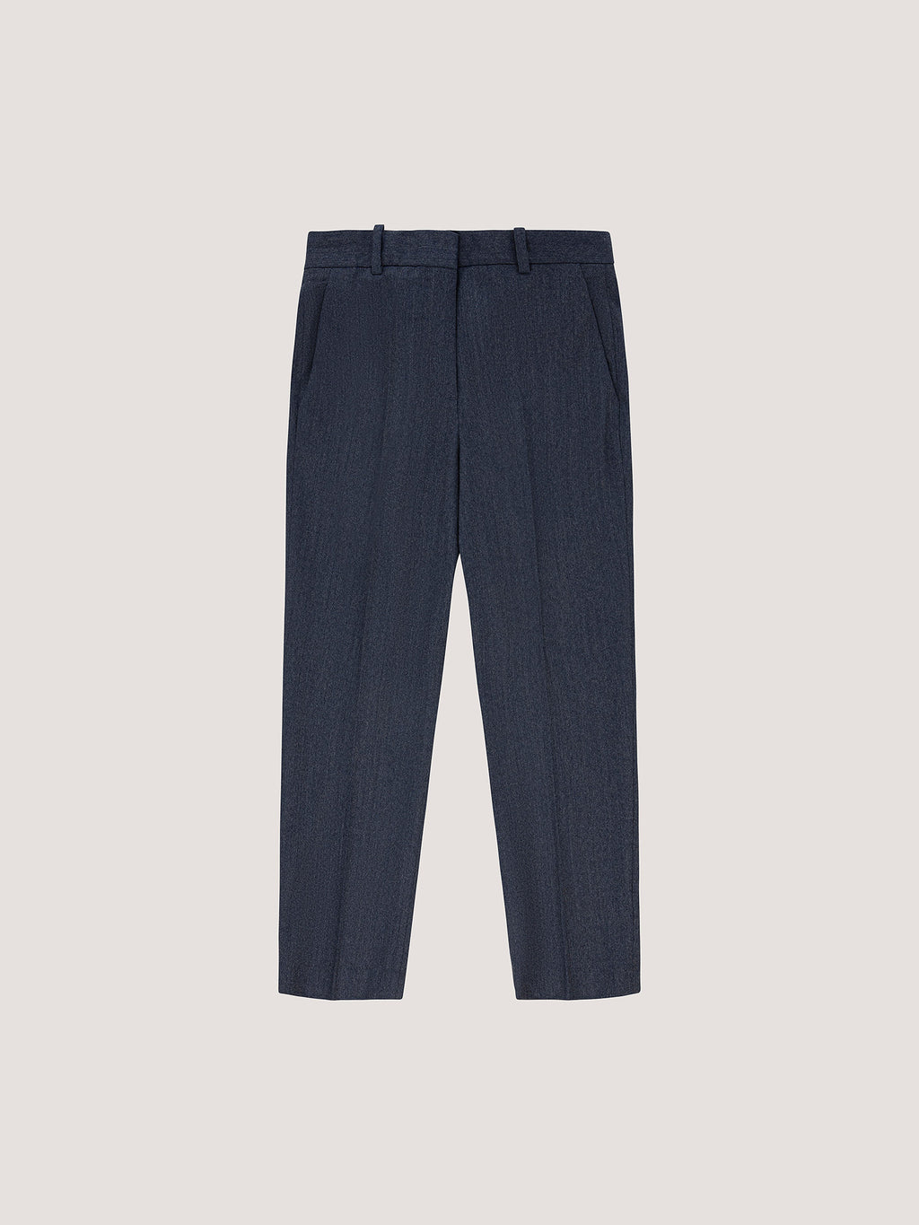 Flannel bistretch Carrot trousers